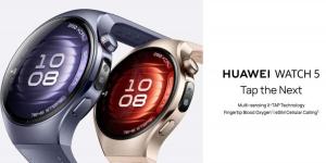 هواوي تكشف عن ساعة Huawei Watch 5 بمستشعر جديد لمراقبة الصحة - تكنو بلس