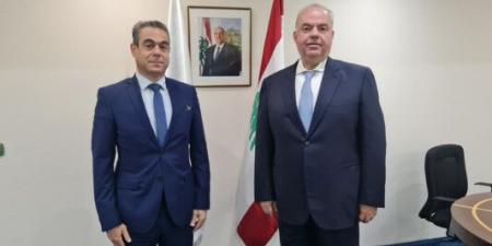 الحاج التقى نقولا صحناوي وبحثا في قضايا وملفات تتعلّق بقطاع الاتّصالات والتقى سفير هنغاريا - تكنو بلس