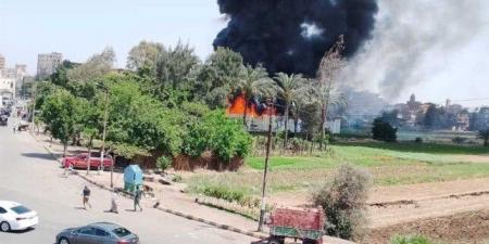 السيطرة على حريق داخل محل في شارع الحجاز بالجيزة - تكنو بلس