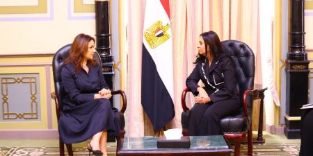مايا مرسي ووزيرة الشؤون الاجتماعية بلبنان تبحثان الاستفادة من تجربة مصر في الحماية الاجتماعية - تكنو بلس