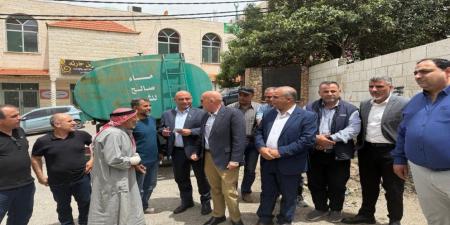 وزير المياه يوعز بزيادة كميات المياه المخصصة لتأمين المواطنين في عنجرة - تكنو بلس