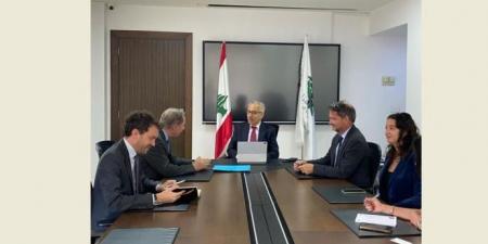 بساط إستقبل الموفد الفرنسي وبحثا في البرنامج الاصلاحي للحكومة - تكنو بلس