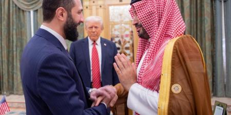 ولي العهد وترامب يجتمعان بالرئيس السوري عقب رفع العقوبات - تكنو بلس