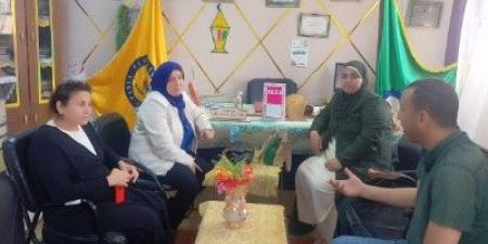  الإدارة العامة للتواصل والدعم تزور مدارس شرق شبرا الخيمة - تكنو بلس