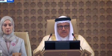 وزير خارجية البحرين بقمة بغداد: نرفض بشكل قاطع تهجير الفلسطينيين من أرضهم - تكنو بلس
