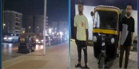 القبض على قائد "توك توك" للسير عكس الإتجاه فى القاهرة - تكنو بلس