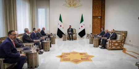 الشرع يثمن دعم الملك لسوريا في هذه المرحلة ووقوف الأردن إلى جانب بلاده - تكنو بلس