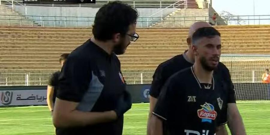 الدوري المصري الممتاز: ناصر ماهر يغادر مباراة الزمالك وسيراميكا كليوباترا بسبب الإصابة ومشاركة حسام أشرف في الدقيقة 41 - تكنو بلس