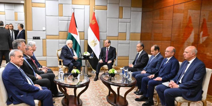 الرئيس السيسي يلتقي نظيره الفلسطيني في موسكو: مصر ستبقي دوماً داعمة للقضية الفلسطينية - تكنو بلس