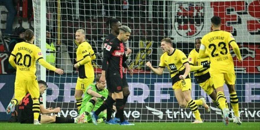 بث مباشر.. شاهد مباراة باير ليفركوزن وبوروسيا دورتموند في الدوري الألماني - تكنو بلس