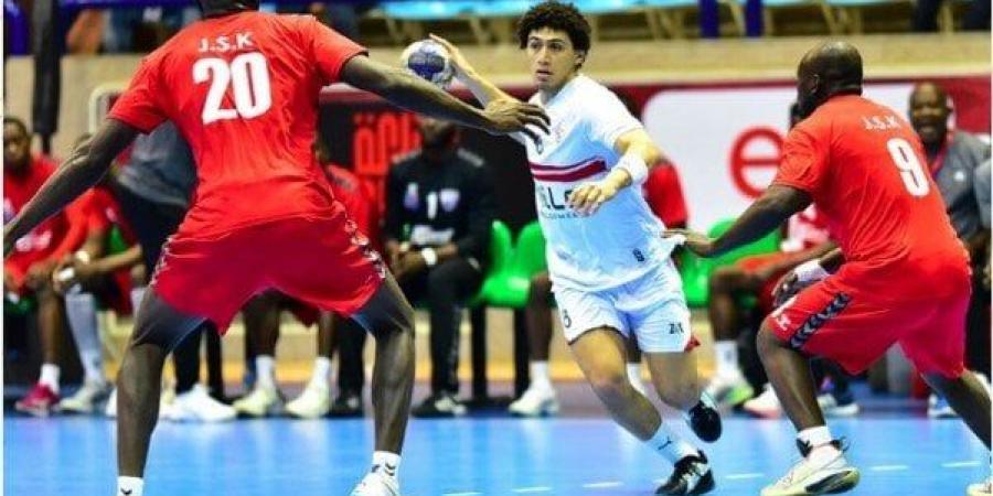 يد الزمالك تضرب بطل الكونغو بنتيجة 33 - 13 في كأس الكؤوس الأفريقية - تكنو بلس