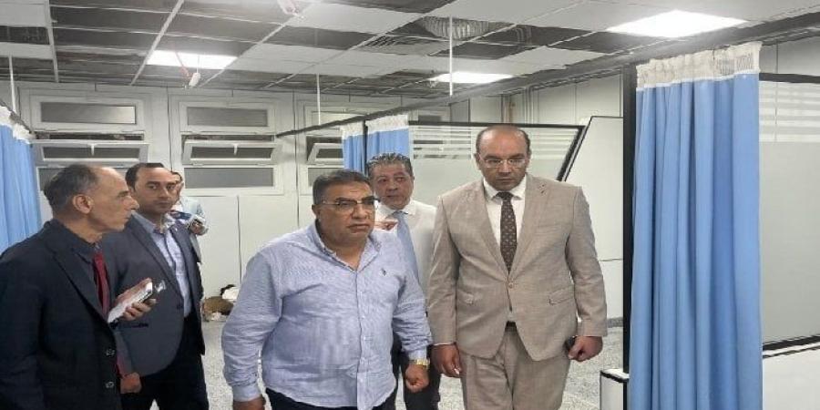 محافظ الدقهلية يطمئن على مصابي حريق قرية أبو زاهر بالمستشفى الدولي - تكنو بلس