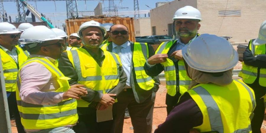 البطاينة يتفقد سير العمل بمشروع إنشاء محطة تحويل الريشة - تكنو بلس