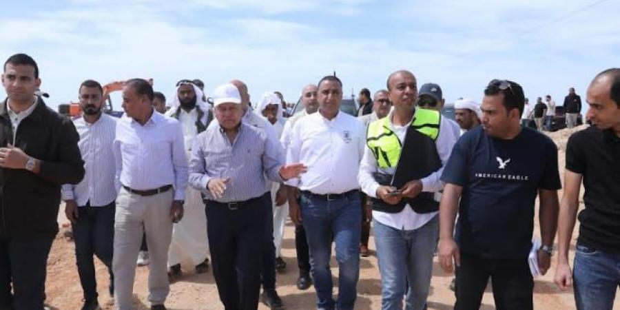 كامل الوزير يتابع أعمال تنفيذ مشروع إنشاء خط سكة حديد بئر العبد - تكنو بلس