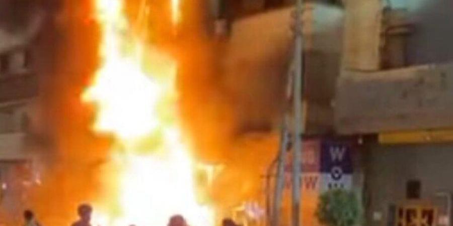 حريق يلتهم 6 طوابق في عقار بمدينة نصر - تكنو بلس