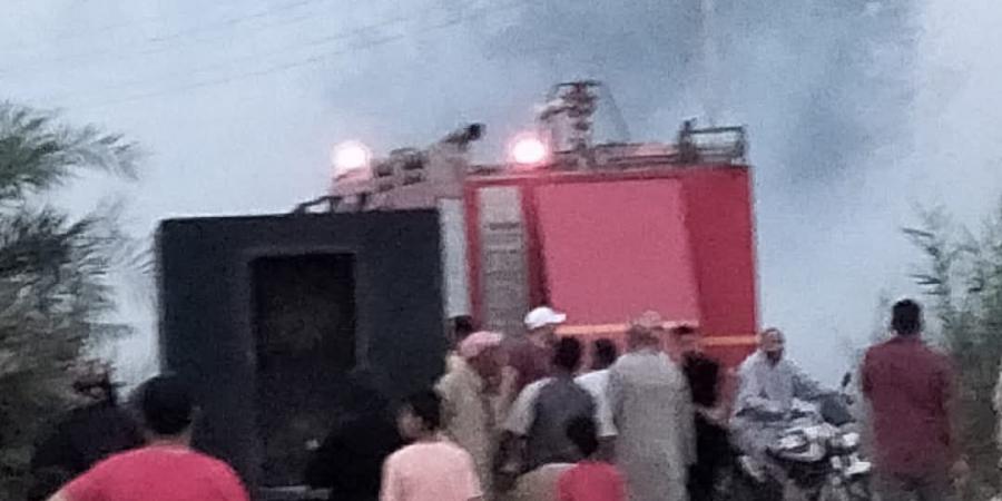 الحماية المدنية بالسويس تسيطر علي حريق مخلفات زراعية - تكنو بلس