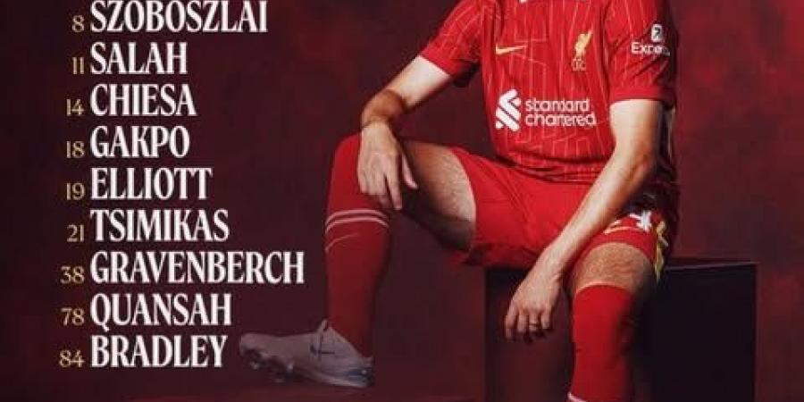 التشكيل الرسمي لمباراة ليفربول وبرايتون في الدوري الإنجليزي الممتاز.. موقف محمد صلاح - تكنو بلس