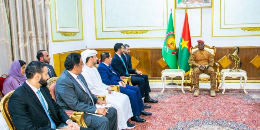 شخبوط بن نهيان آل نهيان يلتقي رئيس المرحلة الانتقالية في بوركينا فاسو - تكنو بلس