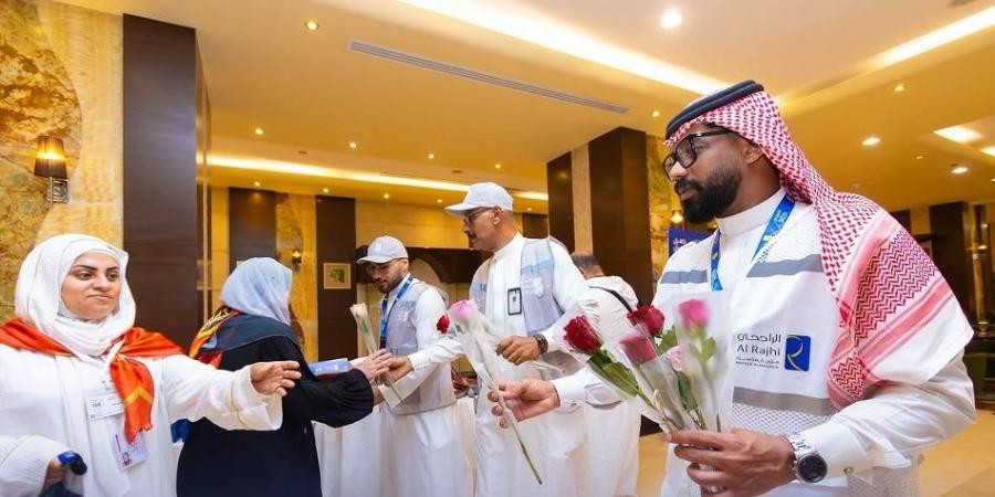 استقبال حافل لطلائع حجاج المستوى الاقتصادي - تكنو بلس