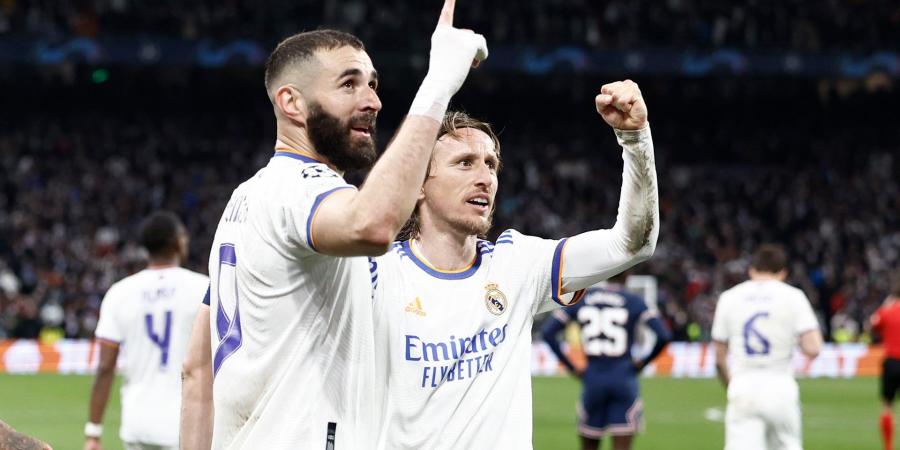 بنزيما يوجه رسالة لـ"مودريتش" عقب رحيله عن ريال مدريد - تكنو بلس