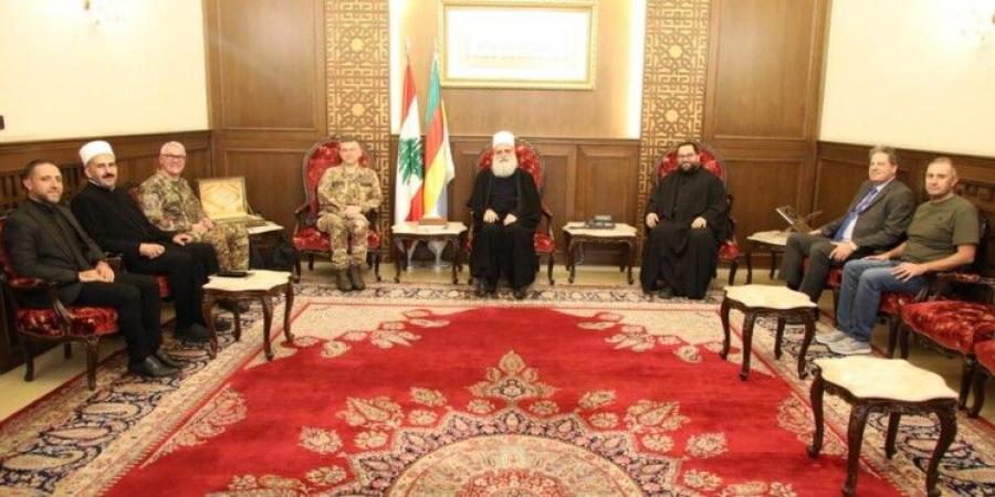 شيخ العقل التقى وزير الثقافة وقنصل مصر ووفدا عسكريا ايطالياً وزوّارا - تكنو بلس