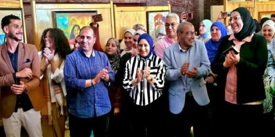 «تراثنا يحكي».. معرض فني لطلاب جامعة طنطا بالمركز الثقافي - تكنو بلس