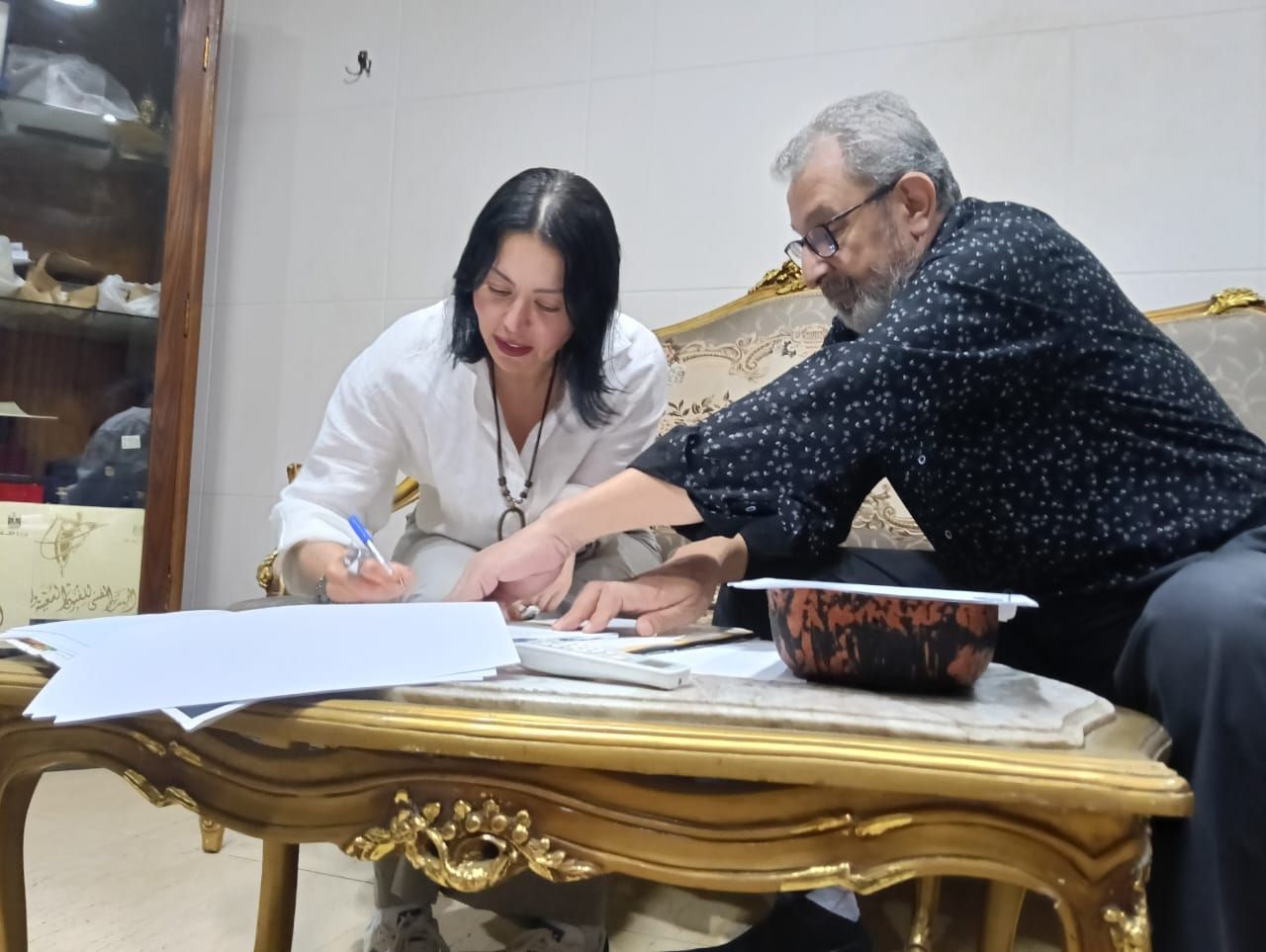 انضمام لقاء الخميسي لمسرحية الملك وانا انضمام لقاء الخميسي لمسرحية الملك وانا