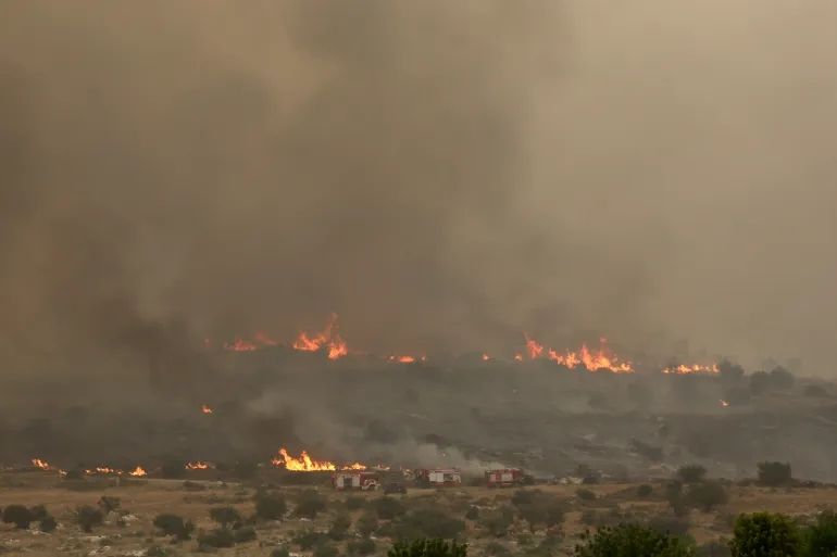 اسرائيل تعلن السيطرة على الحرائق في جبال القدس