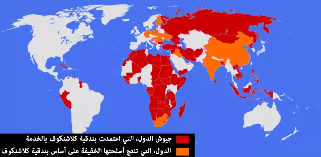 البندقية الرشاشة كلاشينكوف