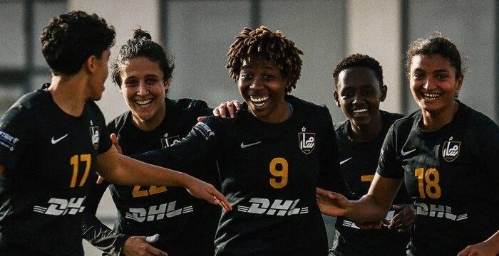العربي للعدل والمساواة مسار يتوج بلقب دوري الكرة النسائية بعد الفوز على الزمالك