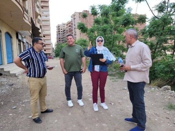 نائب محافظ القليوبية تتابع تنفيذ خطة الرصف والنظافة بمدينة بنها
