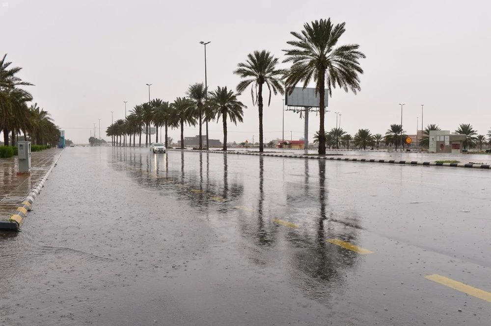 الأرصاد: أمطار ورياح نشطة على نجران وتبوك- أرشيفية