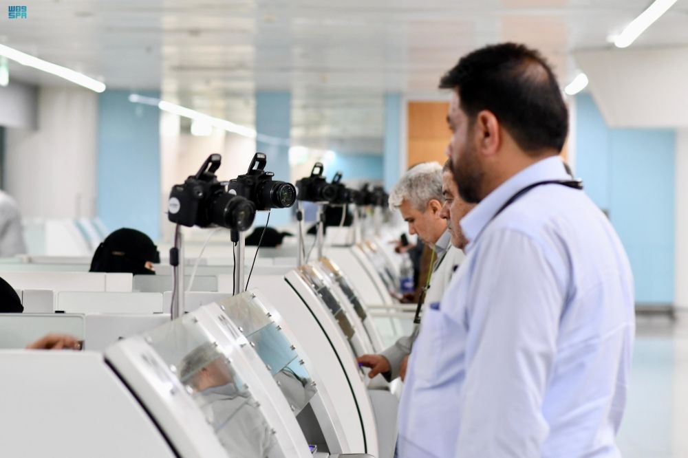 استقبال أولى رحلات الحجاج القادمين من إيران- واس