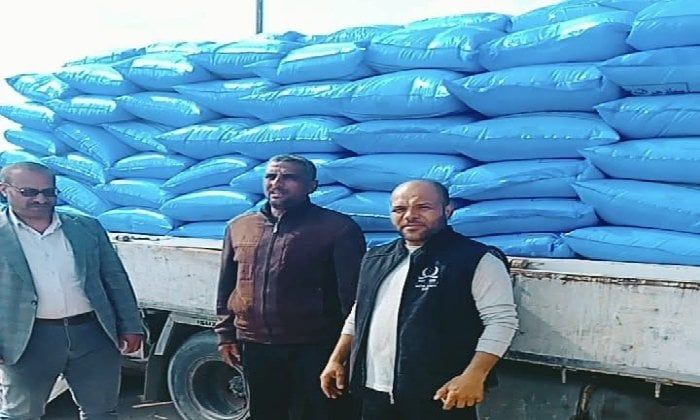 ضبط 10أطنان أسمدة زراعية مجهولة المصدر في حملة لتموين رشيد بالبحيرة