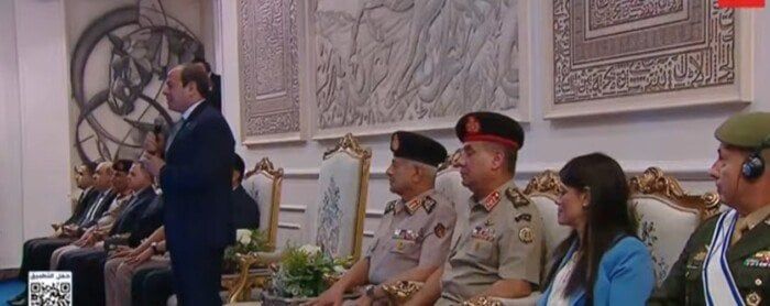 الرئيس السيسي يعلن افتتاح بطولة العالم العسكرية للفروسية رقم 25
