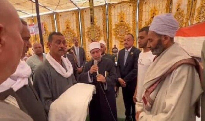 إنهاء خصومة ثأرية بين عائلتين في الفيوم