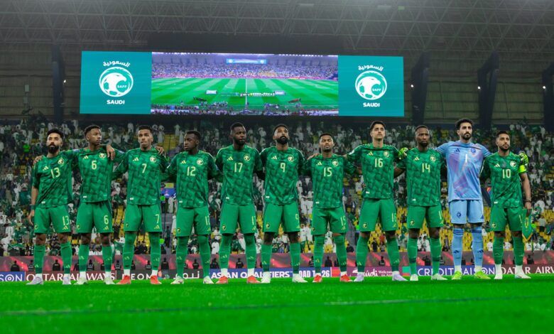 مواعيد مباريات المنتخب السعودي المتبقية في تصفيات كأس العالم 2026