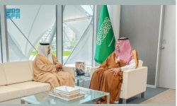 سمو الأمير فيصل بن سلمان يستقبل سفير البحرين لدى المملكة