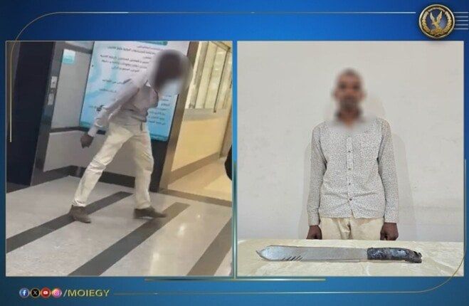 مُسلح يُهدد العاملين بمستشفى في أسوان.. الداخلية تكشف الكواليس