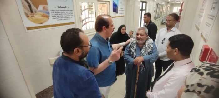 نائب وزير الصحة يتفقد المنشآت الصحية بالأقصر ويحدد مهلة لتلافي السلبيات