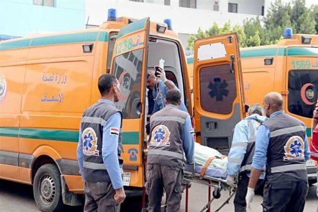 مصرع زوجين في حادث تصادم مروع ببورسعيد