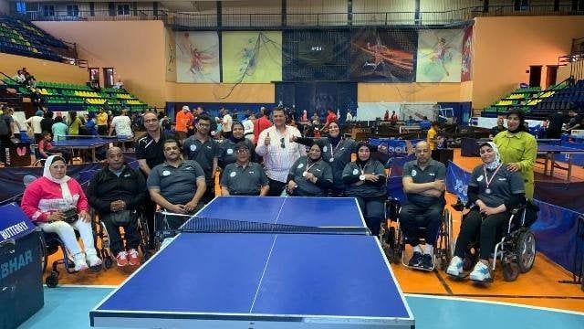نادي الحرية البورسعيدي يحصد 9 ميداليات في بطولة الجمهورية لتنس الطاولة لذوي الهمم