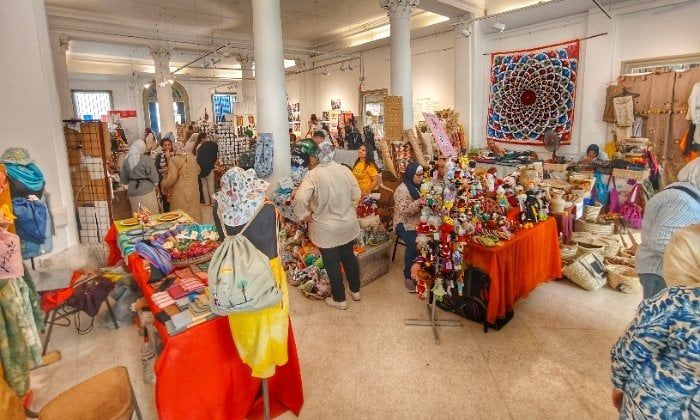 مسؤولة معرض «مصري وبس» بالإسكندرية: المعرض جاء لتسليط الضوء على المنتجات اليدوية المصرية