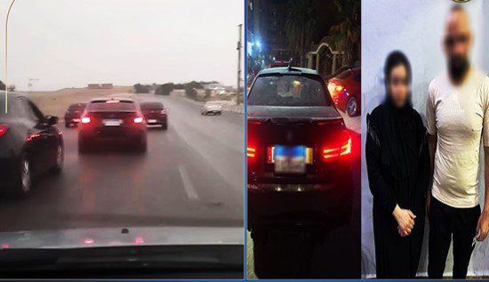 «تاجر سيارات وطليقته».. الداخلية توضح حقيقة فيديو خطف سيدة داخل سيارة