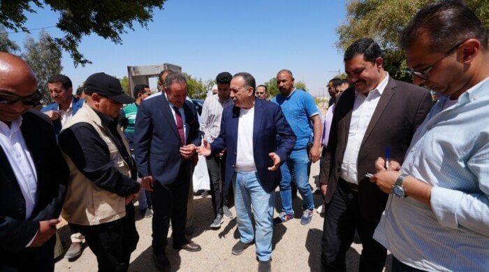 محافظ أسيوط يتفقد منطقة آثار مير