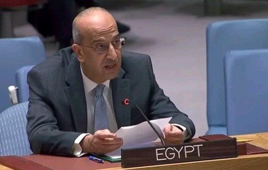 مندوب مصر في الأمم المتحدة: قدمنا خطة للتعافي المبكر وإعادة إعمار غزة