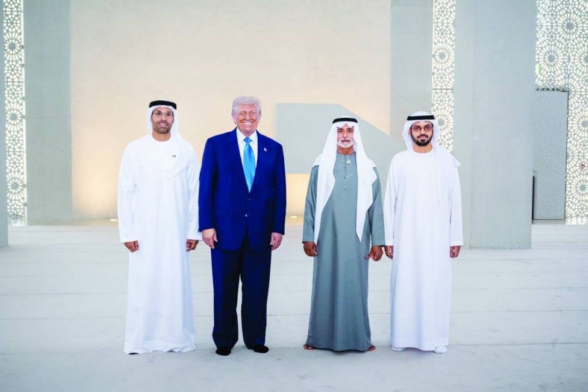 الرئيس الأمريكي يزور بيت العائلة الإبراهيمية في أبوظبي