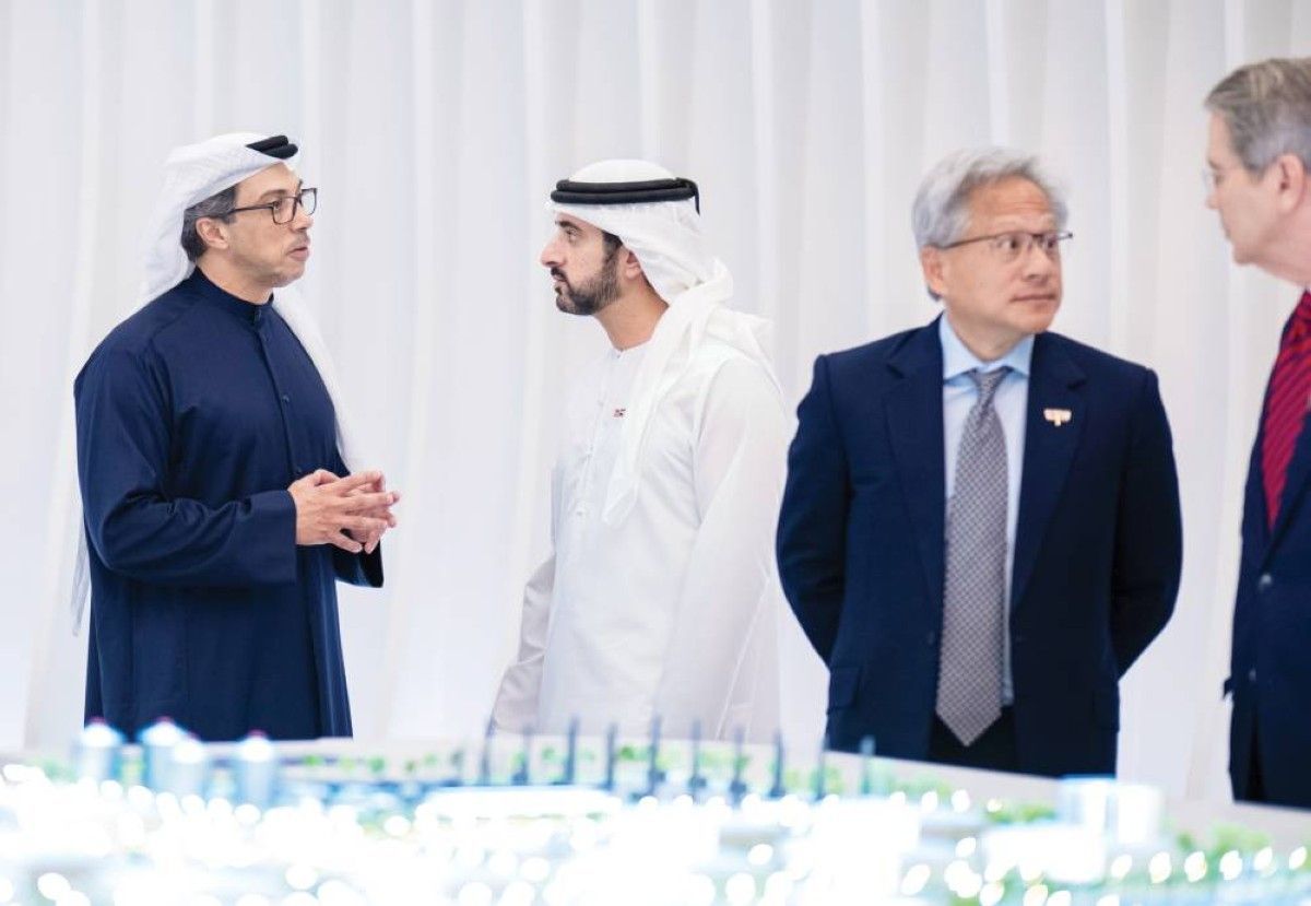 منصور بن زايد في حديث مع حمدان بن محمد