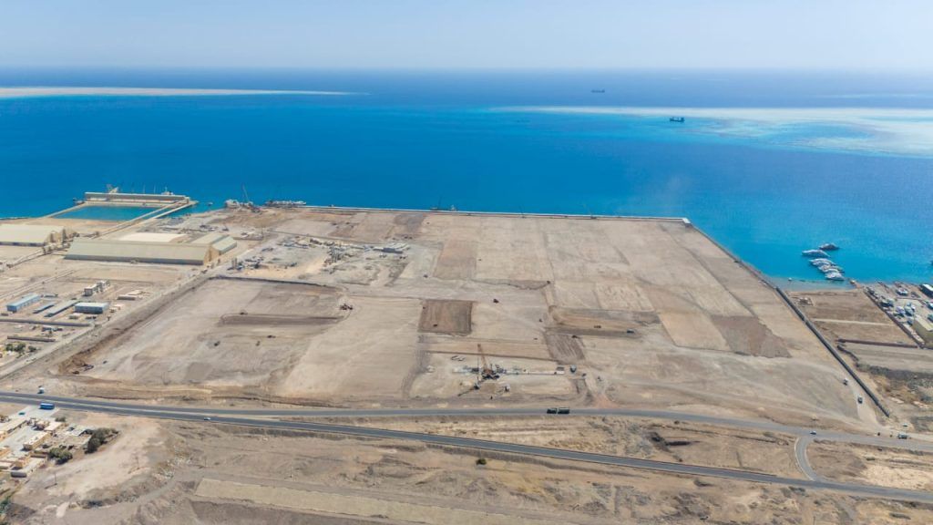مشروع المحطة متعددة الأغراض بميناء سفاجا البحري