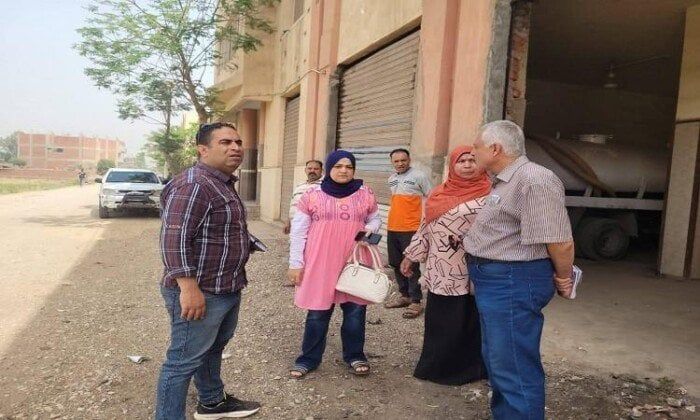 رئيس مدينة بنها يتابع ملفات التصالح والمتغيرات المكانية أولاً بأول
